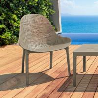 Sky Outdoor Indoor Lounge Chair Taupe ISP103-DVR - 5