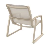 Pacific Club Arm Chair Taupe Frame - Taupe Sling ISP232-DVR-DVR - 7