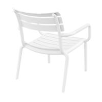 Paris Outdoor Club Lounge Chair White ISP275-WHI - 1