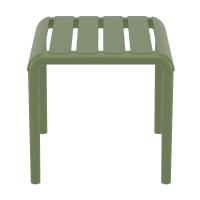 Paris Outdoor Side Table Olive Green ISP277-OLG - 1