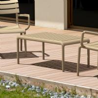 Paris Outdoor Coffee Table Taupe ISP278-DVR - 4