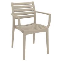 Artemis Conversation Set with Ocean Side Table Taupe S011066-DVR - 2