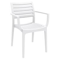 Artemis Dining Set with Sky 31" Square Table White S011106-WHI - 1